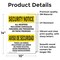 Signmission All Weapons Prohibited Bilingual OSHA Security Notice Sign, Vinyl Decal, 10in W x 14in L, 2PK OS-2PACK-SN-D-1014-L-11507 - alternate 6